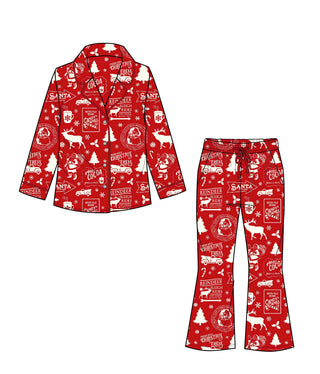 PRE-ORDER SANTA'S SLEIGH RIDE WOMEN'S DREAM FLARE SET SHIPS 09/17-09/26