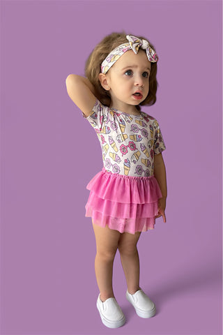 SWEET SUMMER DREAM TUTU BODYSUIT DRESS
