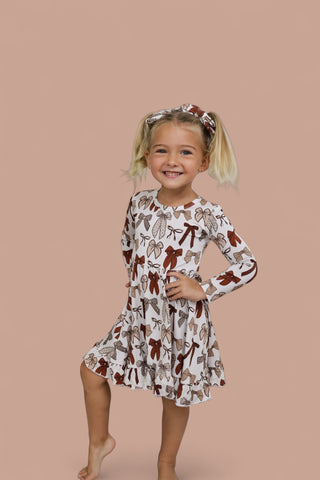 FALL FANCY DREAM RUFFLE DRESS
