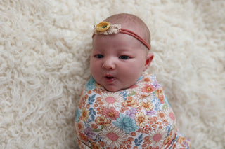 FLOWER FIELDS DREAM SWADDLE & BEANIE