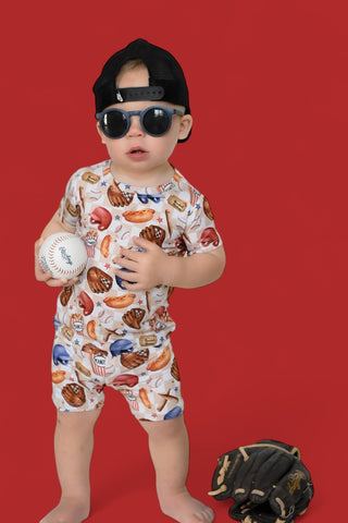 TAKE ME OUT TO THE BALL GAME DREAM SHORT SET