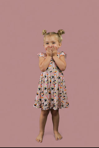 SWEET PEA SUSHI DREAM RUFFLE DRESS