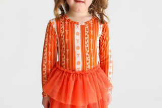PUMPKIN PATCH BOWS DREAM TUTU DRESS