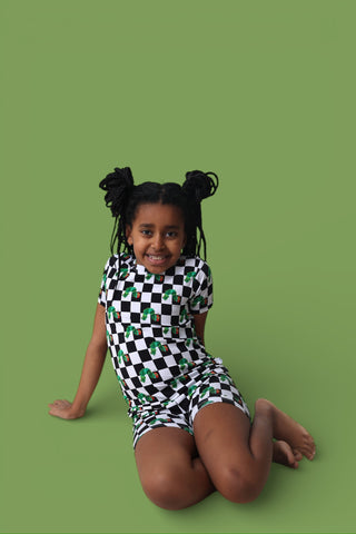 CATERPILLAR CHECK DREAM SHORT SET