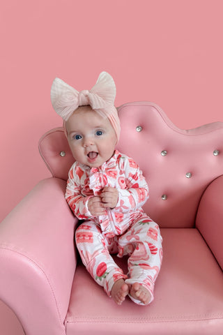 BERRY SWEET BIRTHDAY DREAM RUFFLE ROMPER