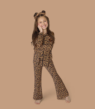 LEOPARD DREAM BOW HAIR CLIPS