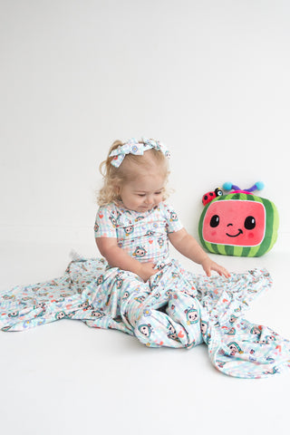 CoComelon x Dream Big Little Co SPRINGTIME MELON DREAM BLANKET