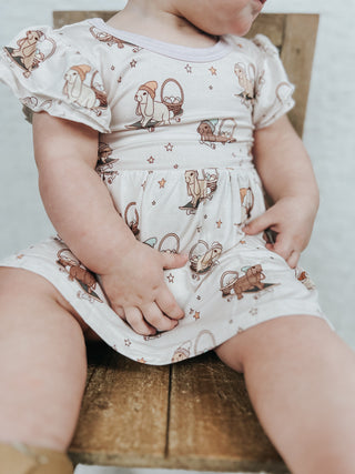 SKATING EGG HUNT DREAM BODYSUIT DRESS