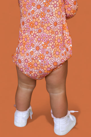 EXCLUSIVE BRIELLE'S BLOOMS DREAM BUBBLE ROMPER