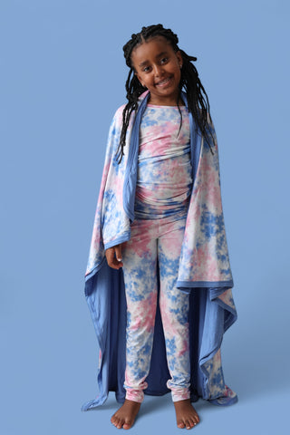 COTTON CANDY TIE DYE DREAM BLANKET