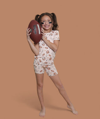 TINY TOUCHDOWN DREAM SHORT SET