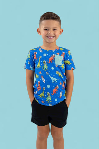 ASTRO-DINO DREAM POCKET TEE