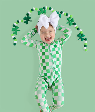 LUCKY CHECKERS DREAM ROMPER