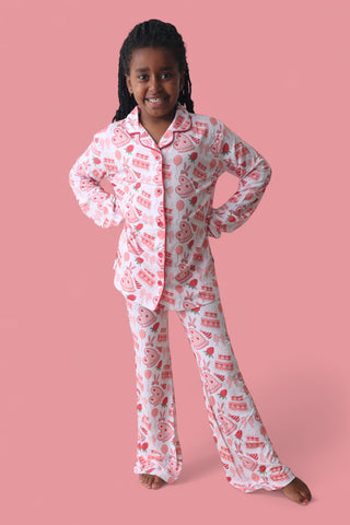 BERRY SWEET BIRTHDAY DREAM GIRL'S FLARE SET