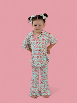 COASTAL COWGIRL DREAM GIRL'S FLARE SET