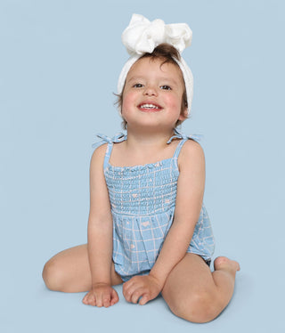 EXCLUSIVE SWEET DREAMS DREAM SPAGHETTI BUBBLE ROMPER