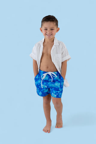 SAPPHIRE SEAS BOY'S DREAM SWIM TRUNKS