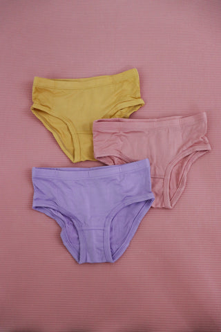 MAUVE DREAM GIRL'S BRIEF SET