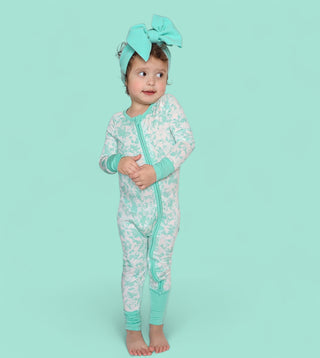 SEAFOAM TIE DYE DREAM ROMPER