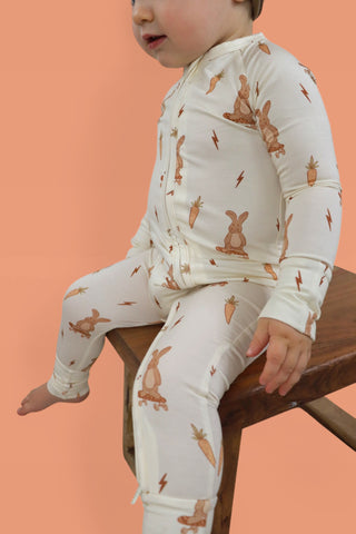 ROLLIN' RABBITS DREAM ROMPER