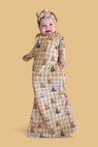 TEDDY CHECK DREAM SLEEP SACK