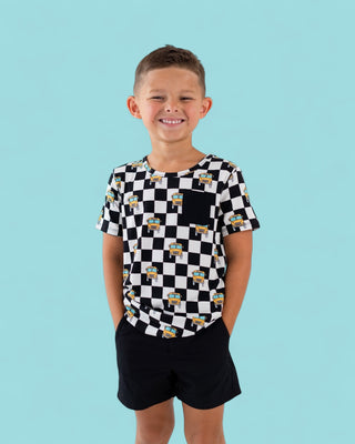 ROLLING TO RECESS DREAM POCKET TEE