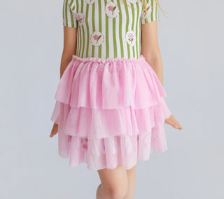 ROSIE'S MEADOW STRIPES DREAM TUTU DRESS