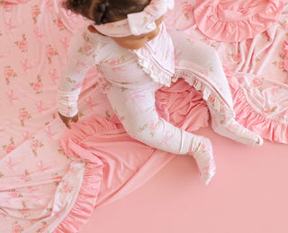 BLOOM & BOW DREAM RUFFLE ROMPER