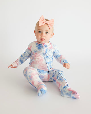 COTTON CANDY TIE DYE DREAM ROMPER