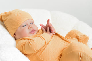 HONEY RIB DREAM SWADDLE & BEANIE