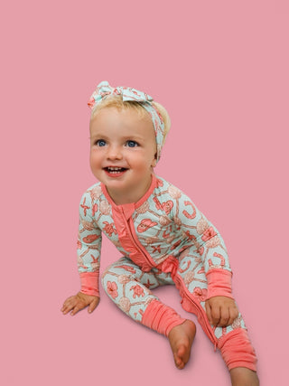 COASTAL COWGIRL DREAM RUFFLE ROMPER