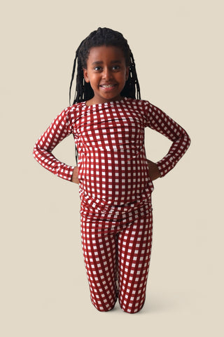 PEPPERMINT PLAID DREAM SET