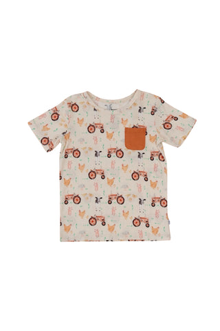 FARMYARD FRIENDS DREAM POCKET TEE