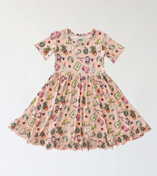 IN THE GARDEN DREAM RUFFLE DRESS