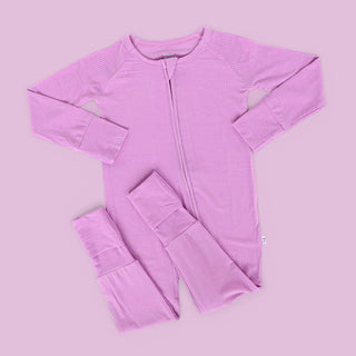 FOREVER LILAC RIB DREAM ROMPER