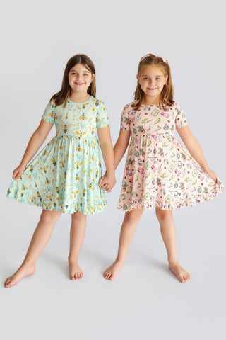 IN THE GARDEN DREAM RUFFLE DRESS