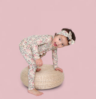 VICTORIAN BLOOM DREAM RUFFLE ROMPER