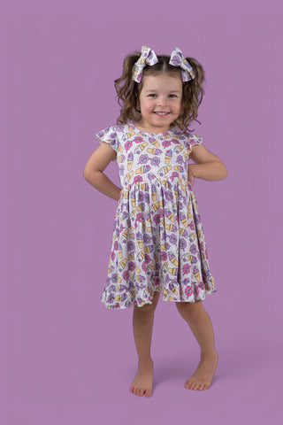 SWEET SUMMER DREAM RUFFLE DRESS