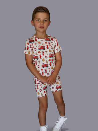 FIREHOUSE HEROES DREAM SHORT SET