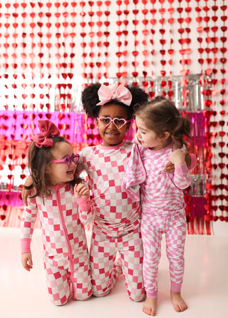 BUBBLEGUM WAVY CHECKERS DREAM SET