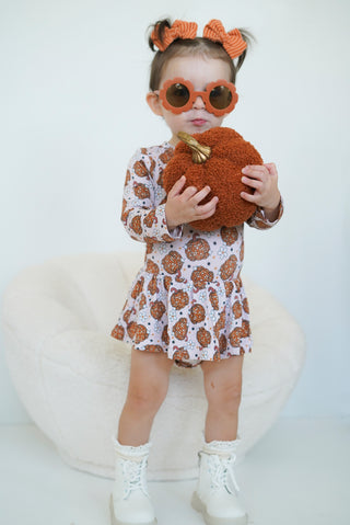 DISCO PUMPKIN DREAM BODYSUIT DRESS