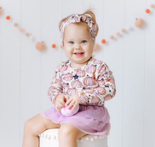 MIDNIGHT PUMPKIN DREAM TUTU BODYSUIT DRESS