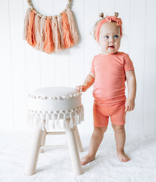 CORAL DREAM SHORT SET