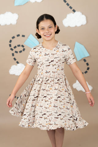 SO FLY DREAM RUFFLE DRESS