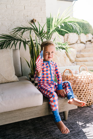 RED, WHITE & TRUMAN DREAM ROMPER