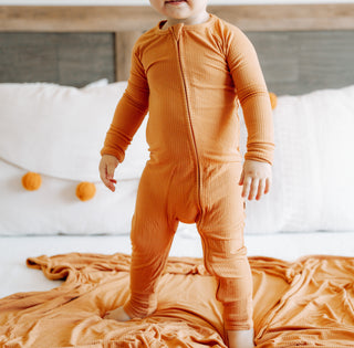 PUMPKIN RIB DREAM ROMPER