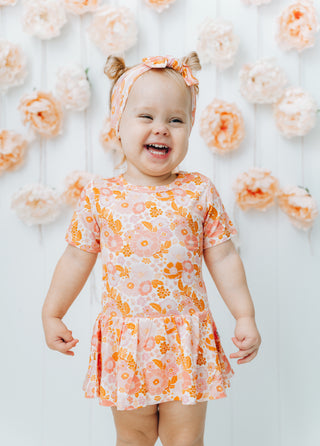 FLOWER CHILD DREAM BODYSUIT DRESS