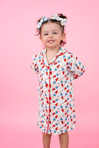 LITTLE MISS FIRECRACKER GIRL'S DREAM GOWN