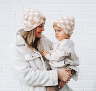 SANDY CHECKERS DREAM BEANIE