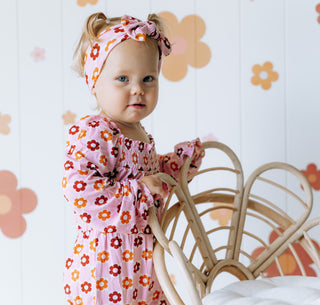 FALLIN' FOR DAISIES DREAM SMOCKED JUMPSUIT